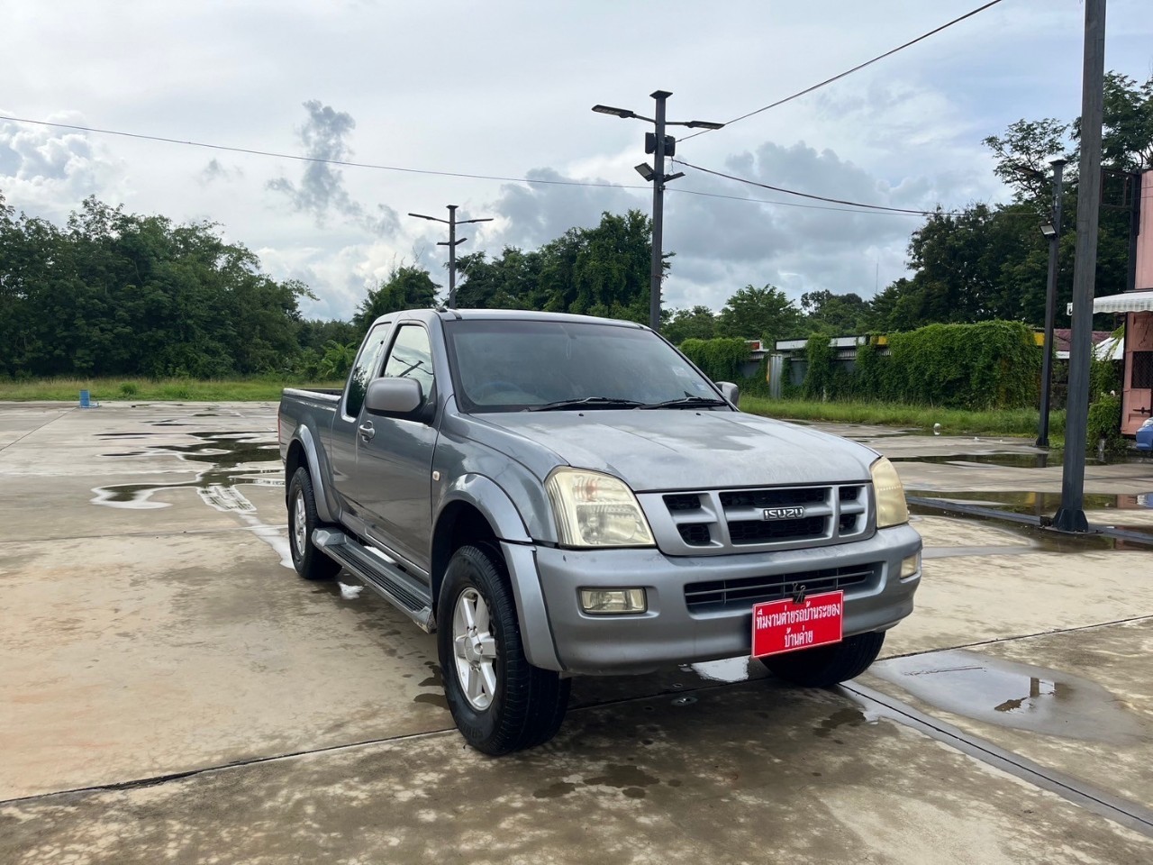 2004 Isuzu D-Max Space Cab สีเทา (รูปที่ 8)