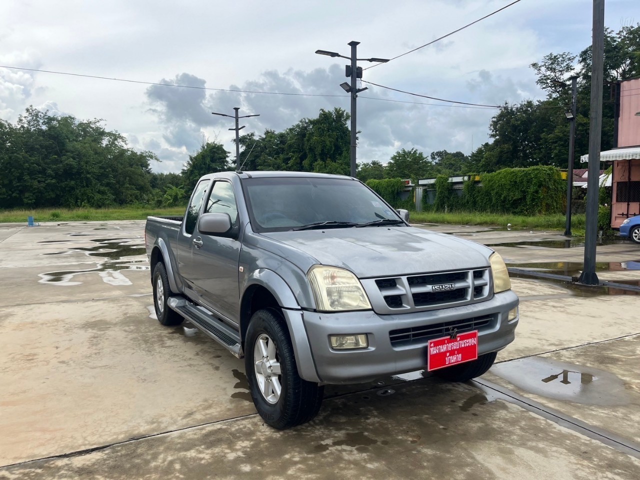 2004 Isuzu D-Max Space Cab สีเทา (รูปที่ 10)