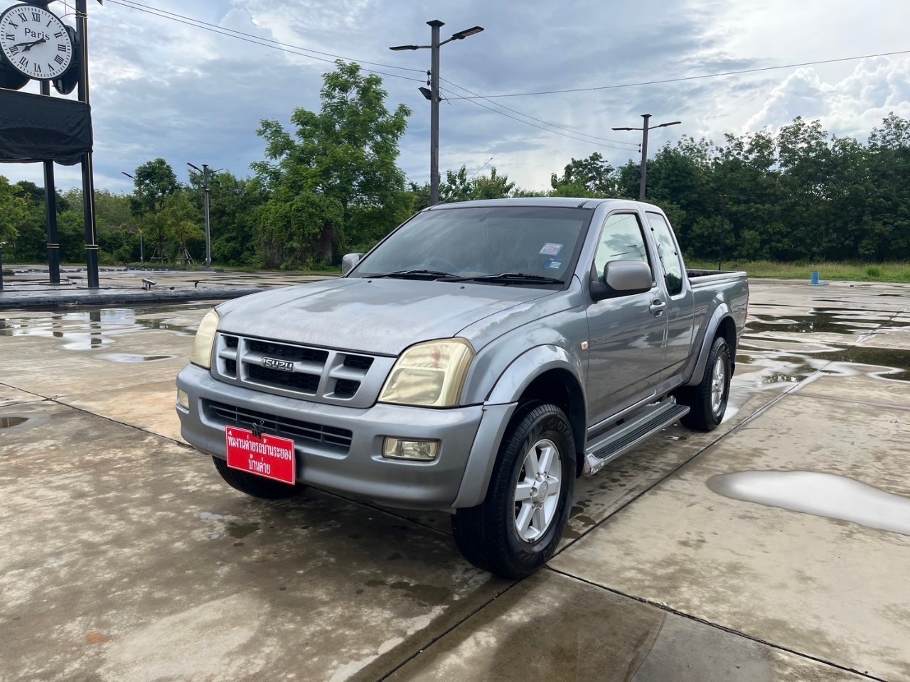 2004 Isuzu D-Max Space Cab สีเทา (รูปที่ 3)