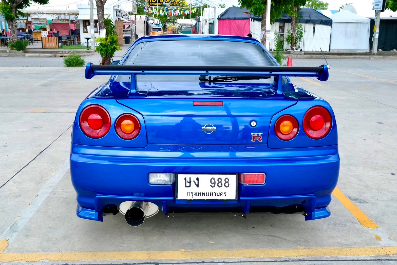 Nissan Skyline Gt-r R34 ปี:2010 สี:น้ำเงิน เกียร์:ธรรมดา เครื่องยนต์:เบนซิน (รูปที่ 18)