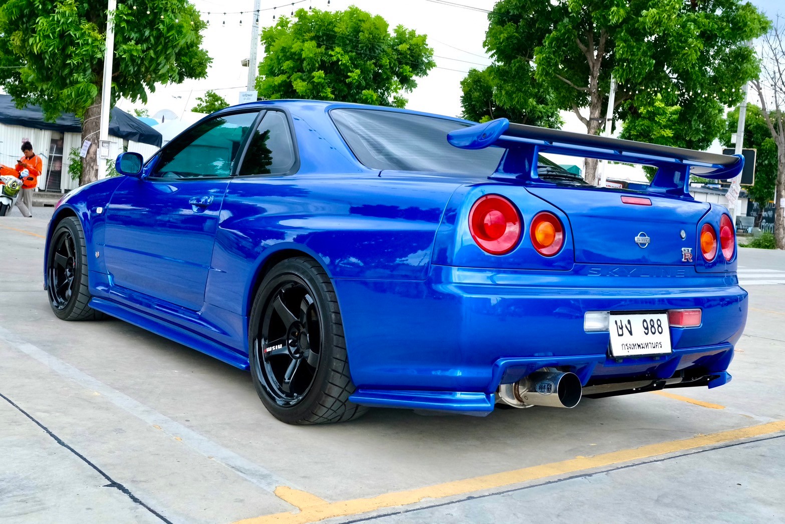 Nissan Skyline Gt-r R34 ปี:2010 สี:น้ำเงิน เกียร์:ธรรมดา เครื่องยนต์:เบนซิน (รูปที่ 12)