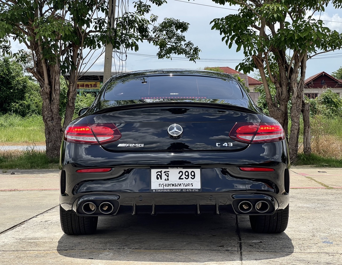 Mercedes Benz AMG C43 Coupe 4MATIC ปี 2021 รถสวย สภาพป้ายแดง (รูปที่ 4)