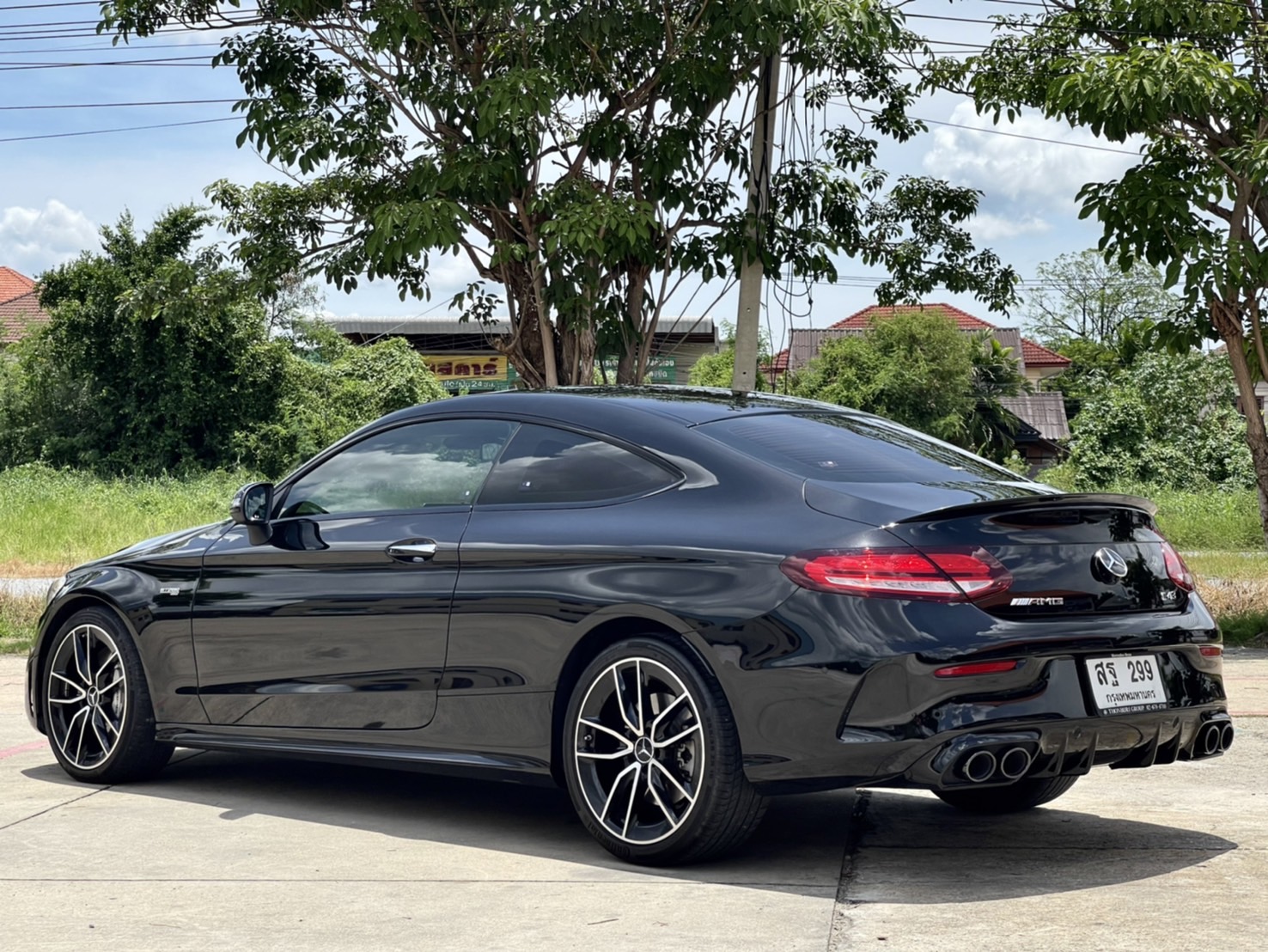 Mercedes Benz AMG C43 Coupe 4MATIC ปี 2021 รถสวย สภาพป้ายแดง (รูปที่ 11)