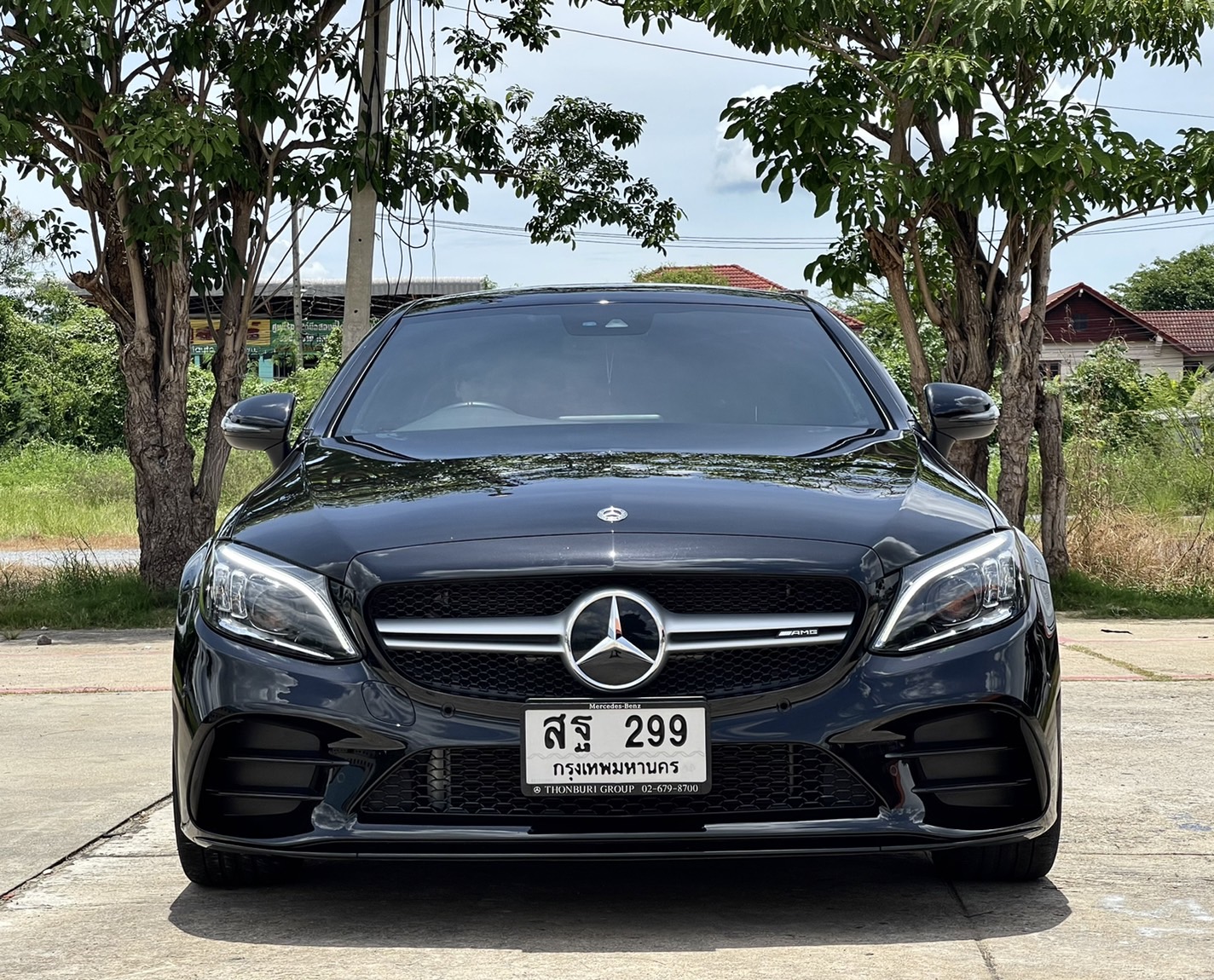 Mercedes Benz AMG C43 Coupe 4MATIC ปี 2021 รถสวย สภาพป้ายแดง (รูปที่ 3)