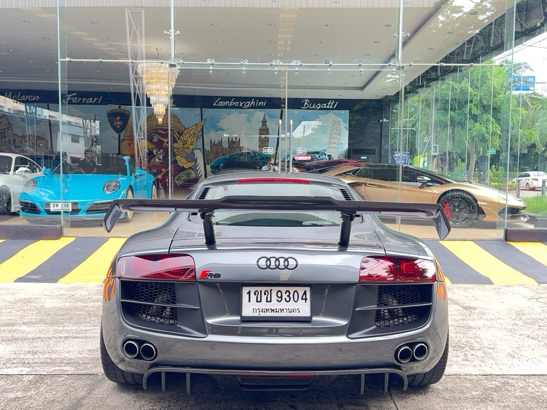 2009 Audi R8 V8 Coupe สีเทา (รูปที่ 5)
