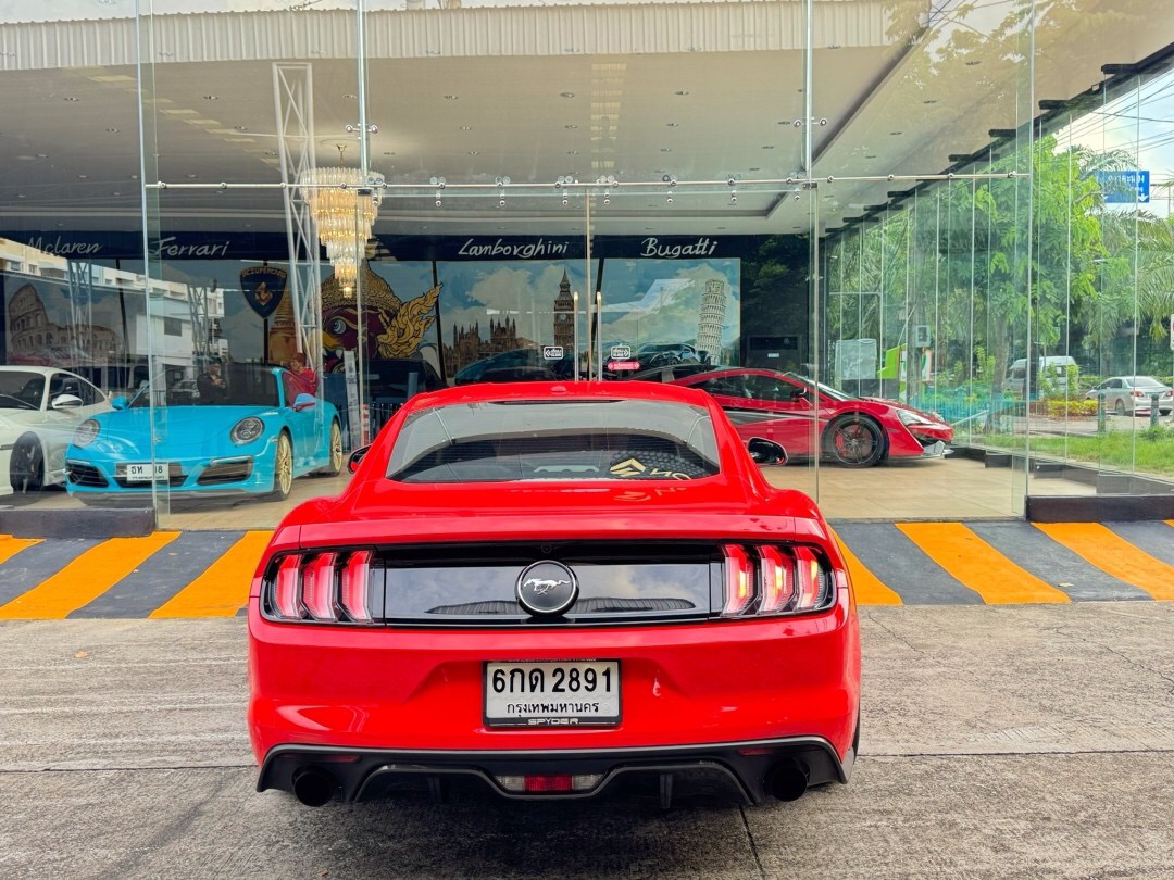 2017 Ford Mustang 2.3L สีแดง (รูปที่ 5)