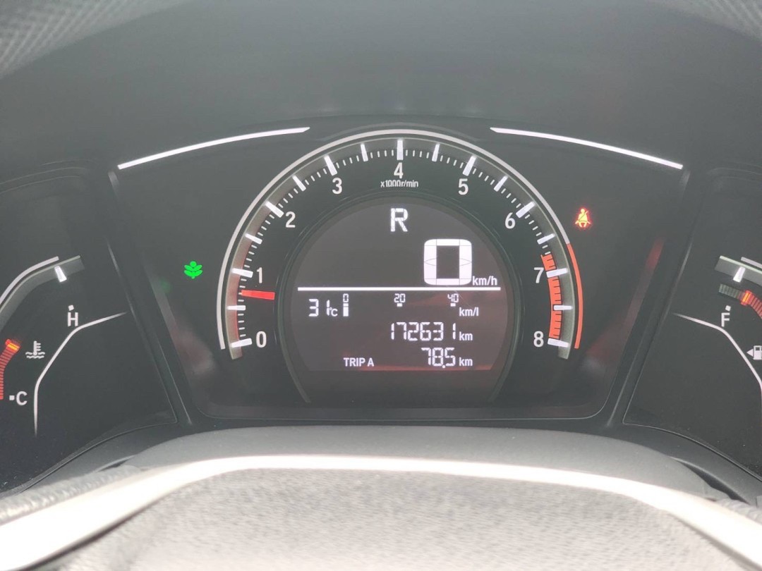 2019 Honda Civic Sedan สีเทา (รูปที่ 3)