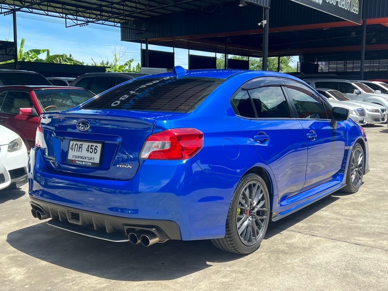 2015 Subaru Impreza (WRX) Gen4 ชุดแต่ง​ STi สีน้ำเงิน (รูปที่ 7)