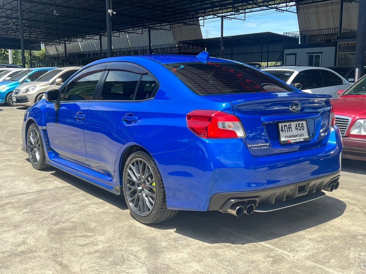 2015 Subaru Impreza (WRX) Gen4 ชุดแต่ง​ STi สีน้ำเงิน (รูปที่ 8)