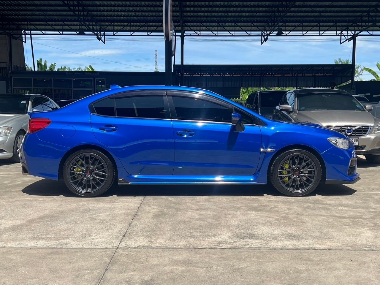 2015 Subaru Impreza (WRX) Gen4 ชุดแต่ง​ STi สีน้ำเงิน (รูปที่ 5)