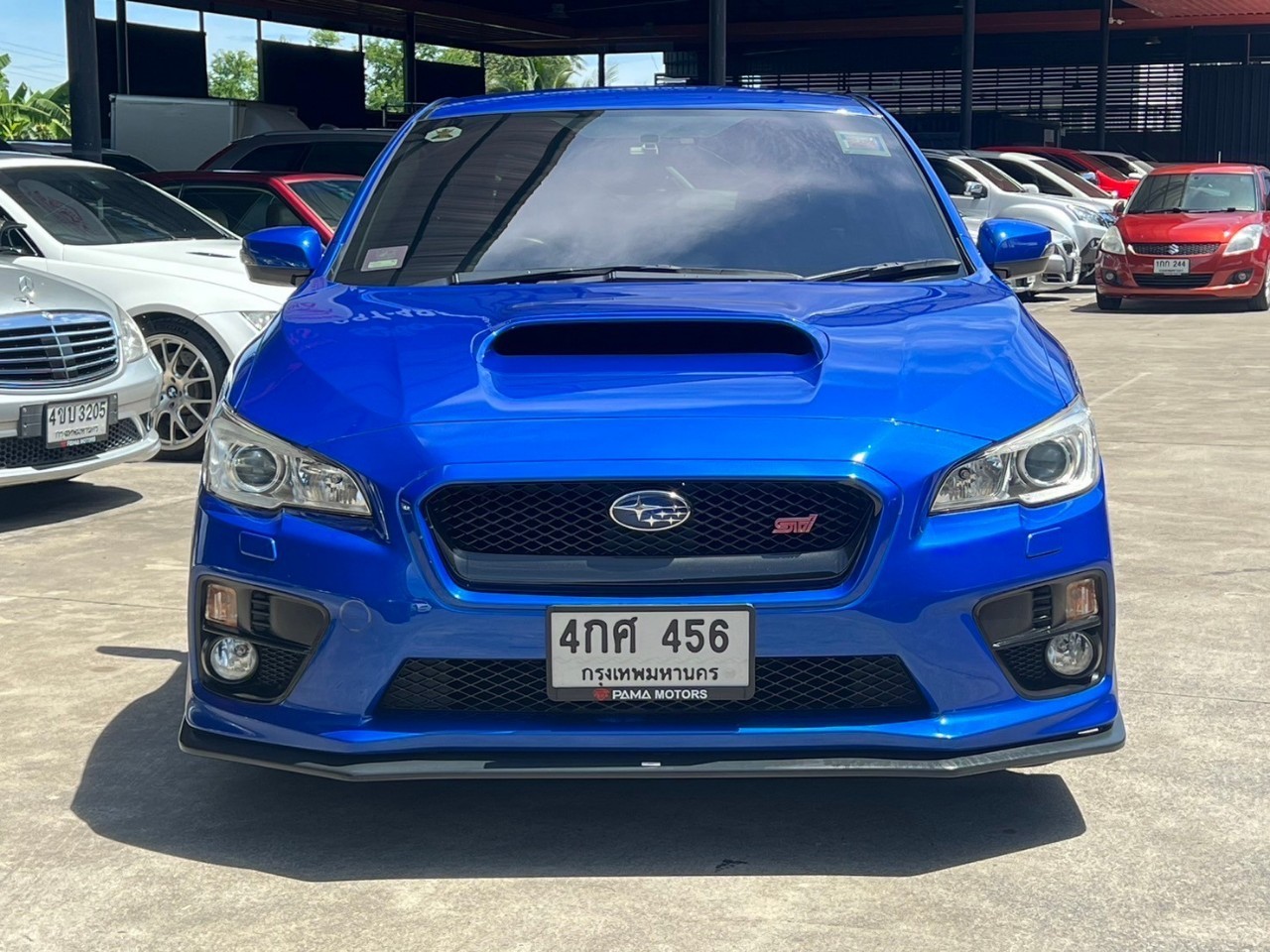2015 Subaru Impreza (WRX) Gen4 ชุดแต่ง​ STi สีน้ำเงิน (รูปที่ 4)