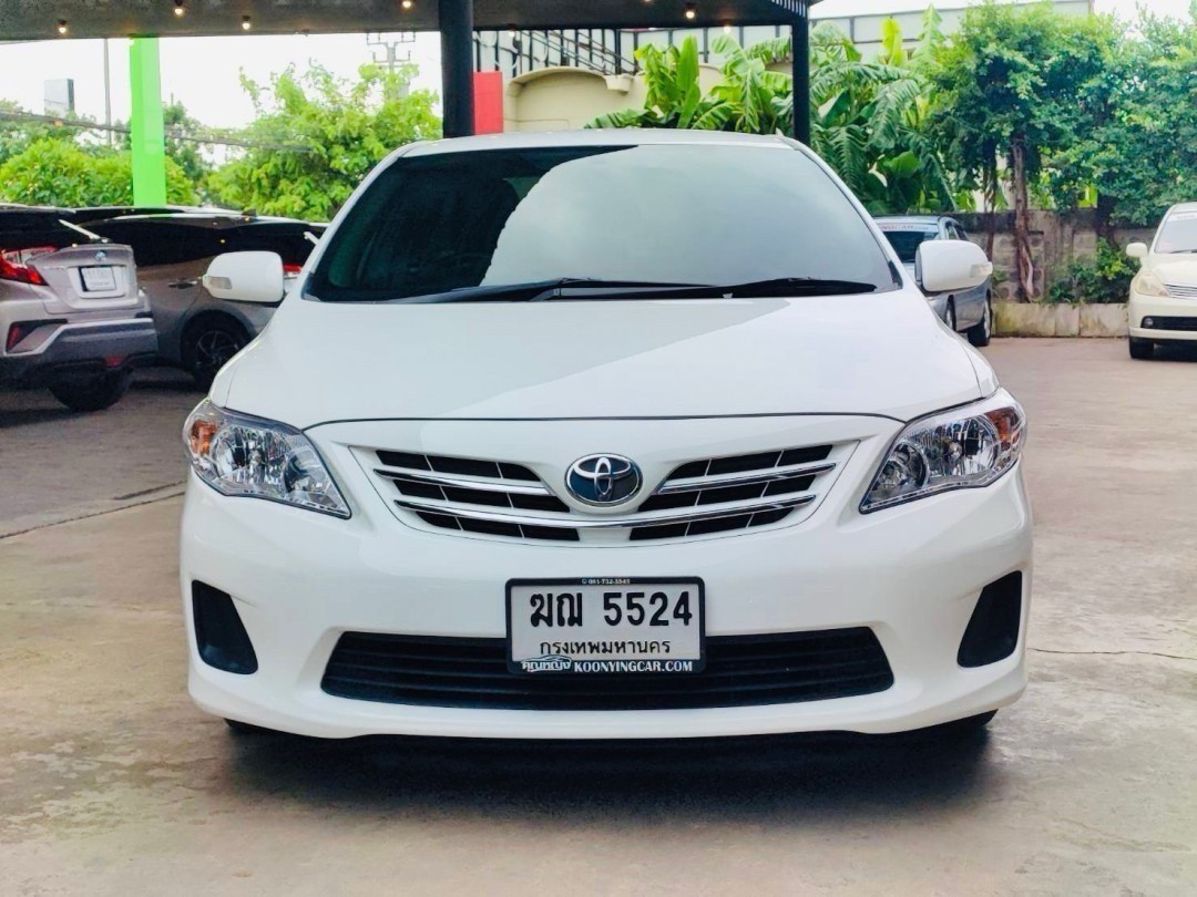 2012 Toyota Altis 1.2 CNG สีขาว (รูปที่ 8)