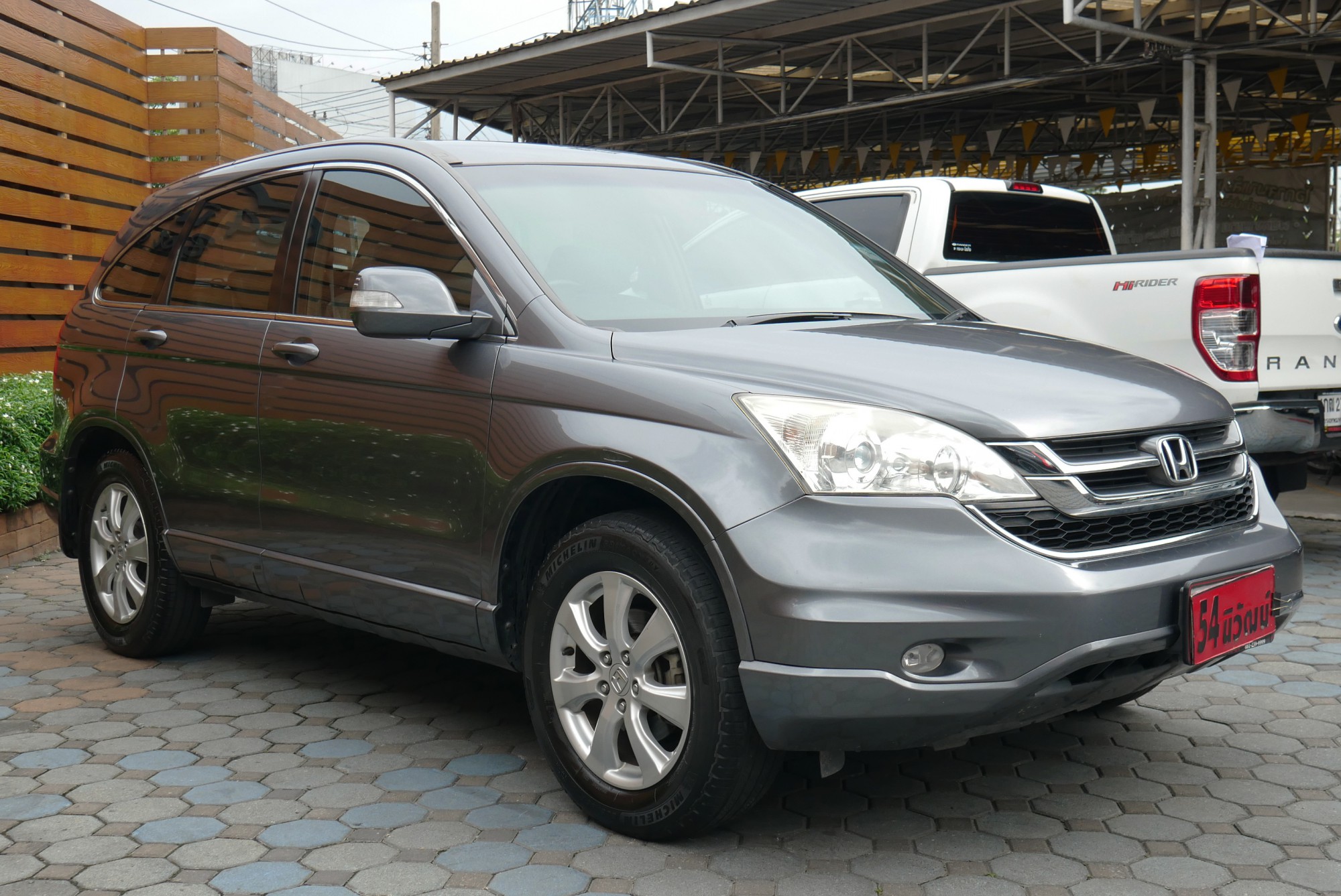 HONDA CR-V G3 2.0E AWD AT ปี2010 สีเทา