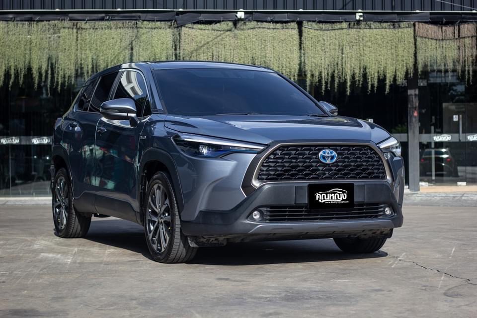 2021 Toyota Corolla CROSS 1.8 Hybrid Premium สีเทา