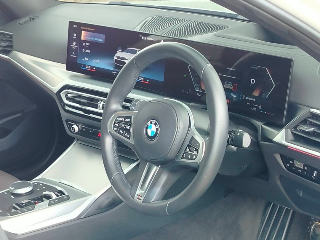 2023 BMW 320d M Sport G20 LCI สีขาว (รูปที่ 4)