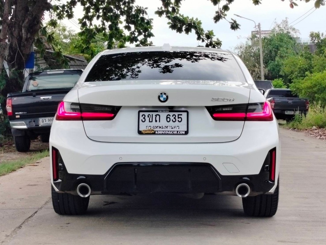 2023 BMW 320d M Sport G20 LCI สีขาว (รูปที่ 5)