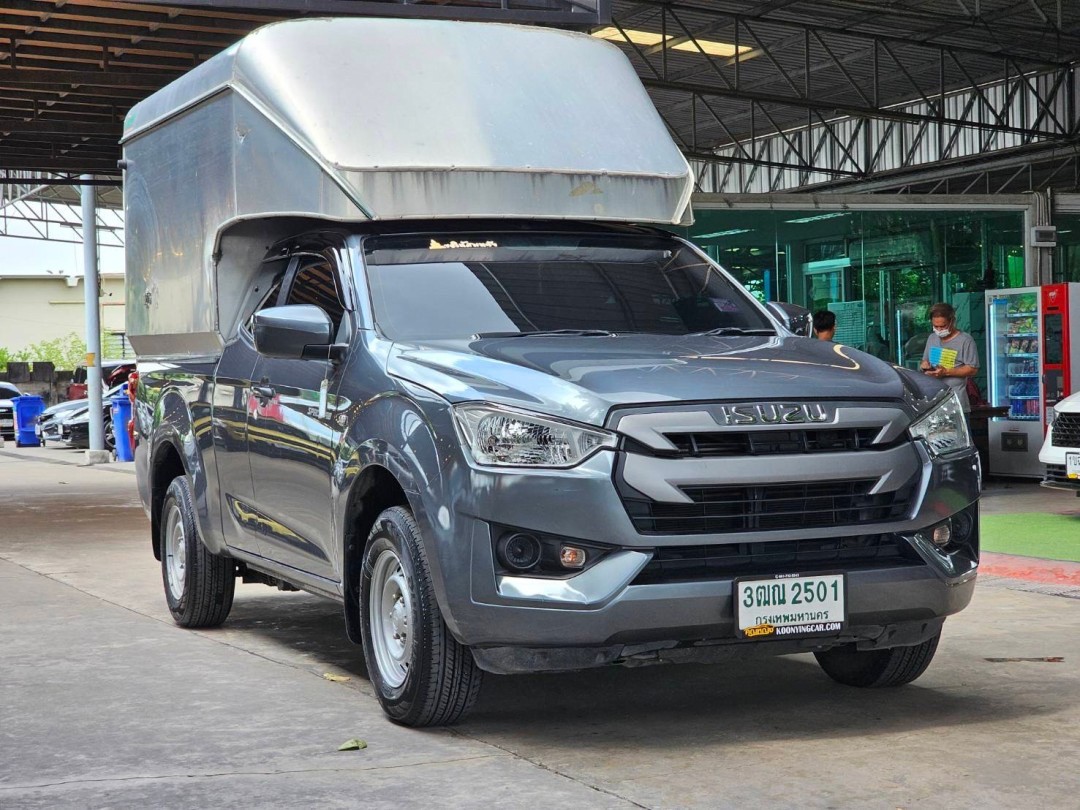 2021 Isuzu D-Max Space Cab สีเทา (รูปที่ 9)