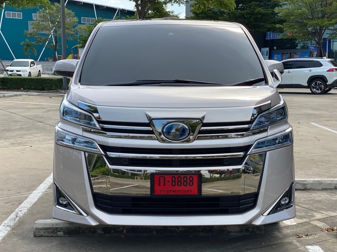 2019 Toyota Vellfire สีทอง (รูปที่ 10)