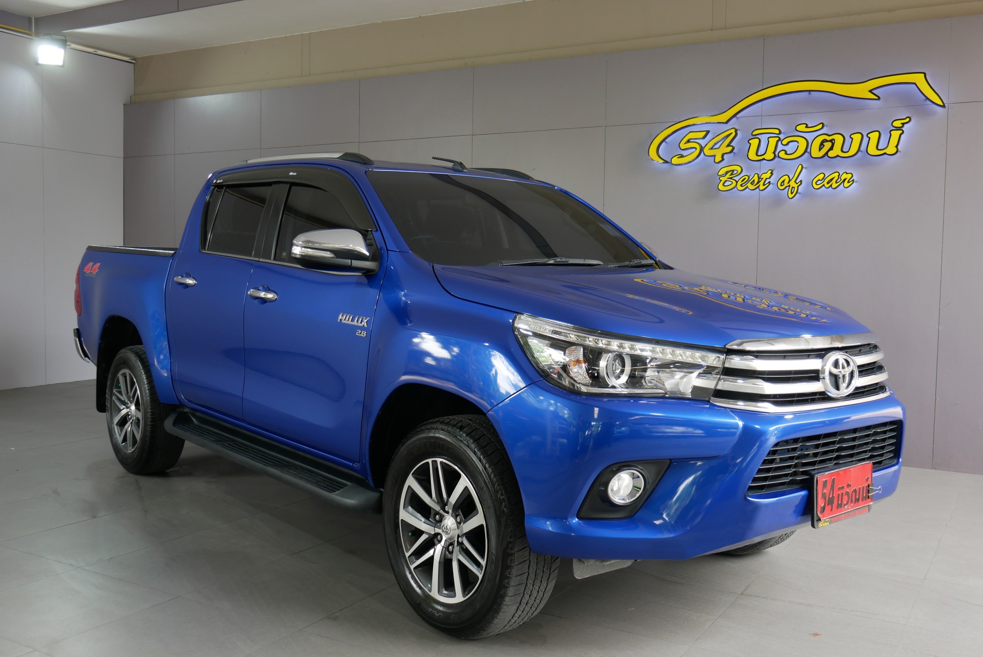 TOYOTA REVO DOUBLECAB 2.8 G 4X4 ปี 2015 สีน้ำเงิน