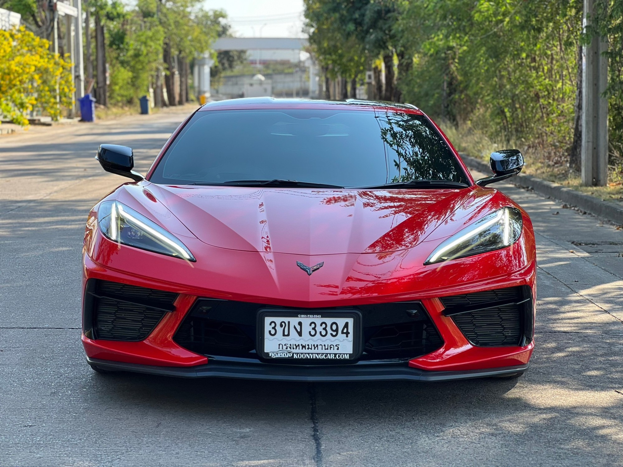 2022 Chevrolet Stingray C8 Convert 3LT สีแดง (รูปที่ 11)