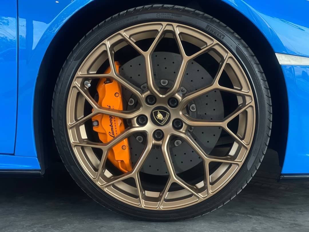 2020 Lamborghini Huracan EVO สีฟ้า (รูปที่ 7)