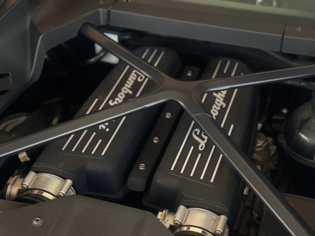 2020 Lamborghini Huracan EVO สีฟ้า (รูปที่ 5)