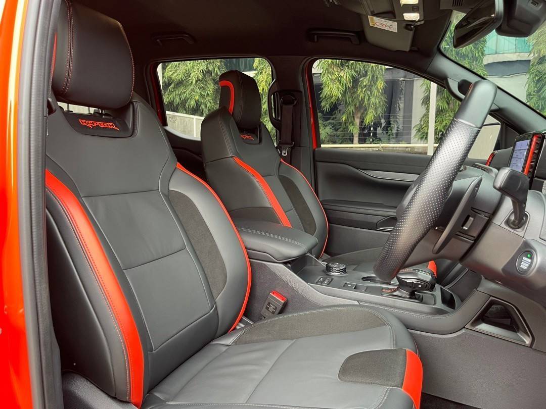 2022 Ford Ranger Raptor 3.0 V6 4WD สีแดง (รูปที่ 3)