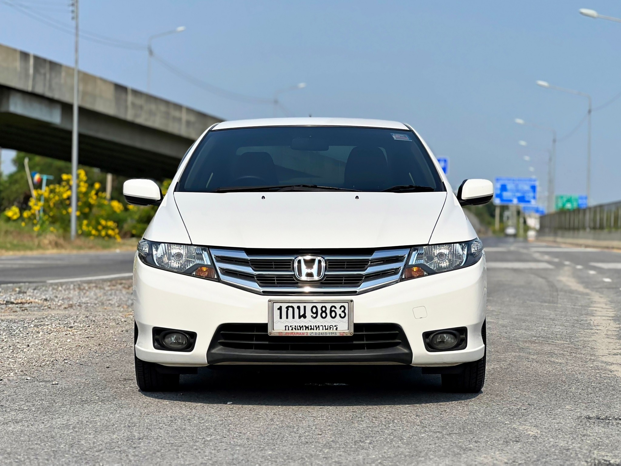 Honda City รุ่น V 1500cc. เกียร์ออโต้ ปี2013 จัดเต็ม ไมล์แท้ 50,000 km. (รูปที่ 15)
