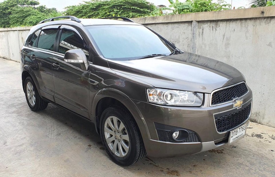 Chevrolet Captiva ไมเนอร์เชนจ์1 ปี 2013 สีน้ำตาล