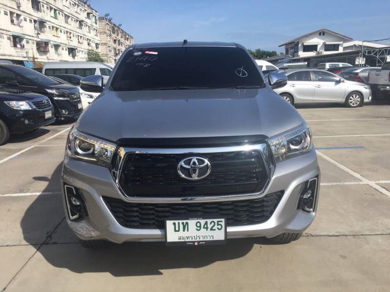 Toyota Hilux Revo Prerunner ปี 2018 สีเทา (รูปที่ 3)