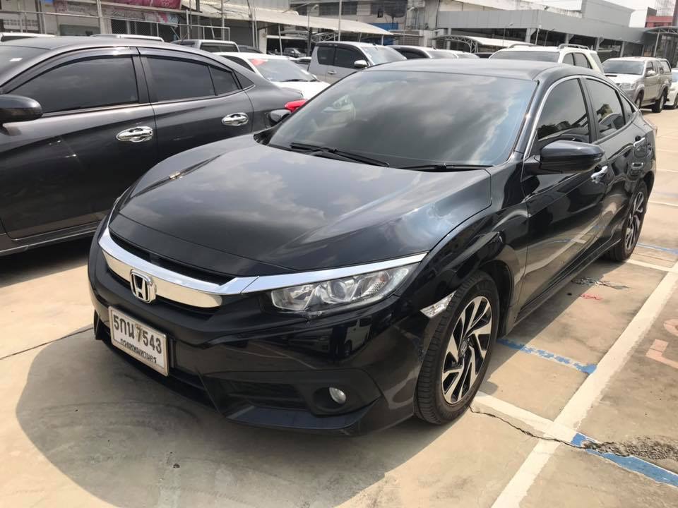 Honda Civic FC โฉม 4 ประตู ปี 2016 สีดำ (รูปที่ 5)