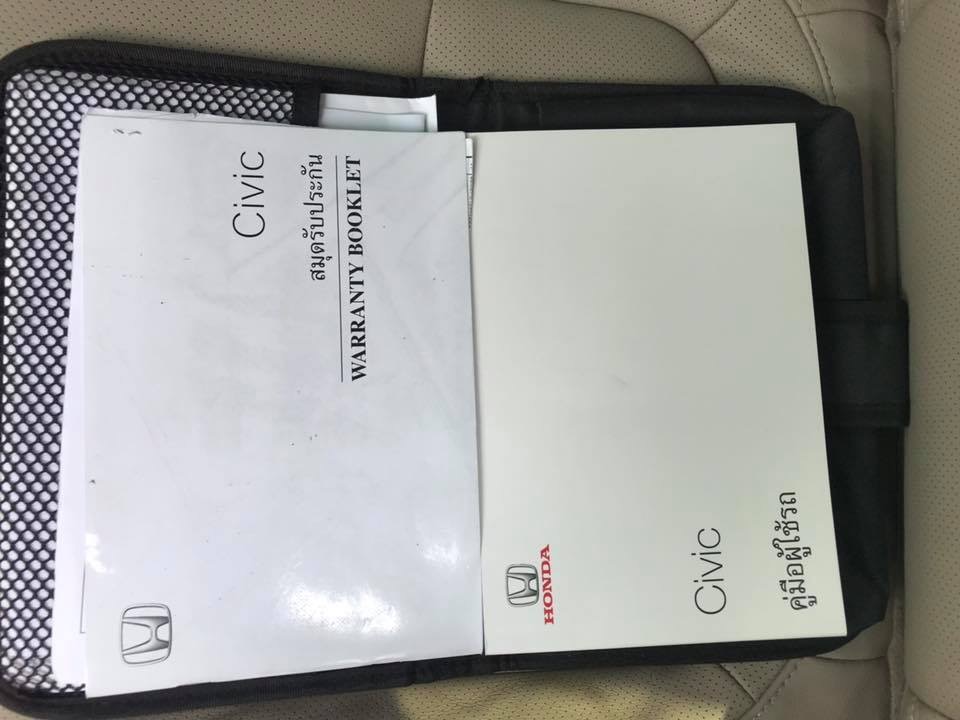 Honda Civic FC โฉม 4 ประตู ปี 2016 สีดำ (รูปที่ 18)