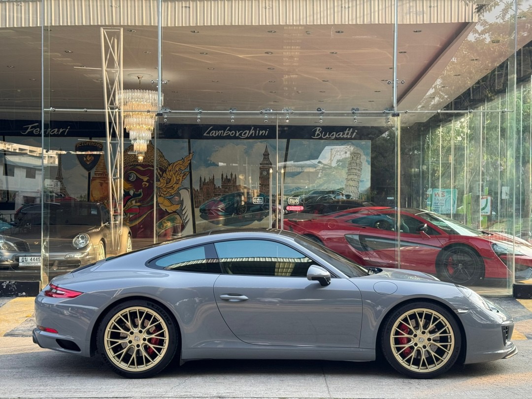 2017 Porsche 991.2 Carrera S สีเทา (รูปที่ 5)