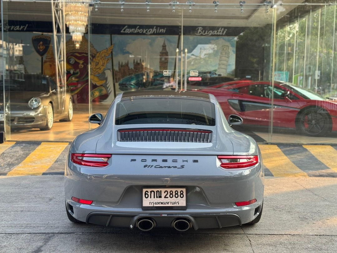 2017 Porsche 991.2 Carrera S สีเทา (รูปที่ 4)
