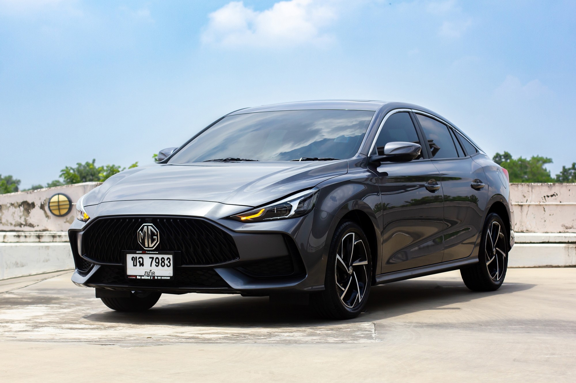 MG5 Sedan 1.5D+ รองท็อป A/T ปี 2022 MG5 ปีใหม่ ไมล์น้อย 18,xxx km. หลังคา Sunroof ไฟฟ้า (รูปที่ 16)