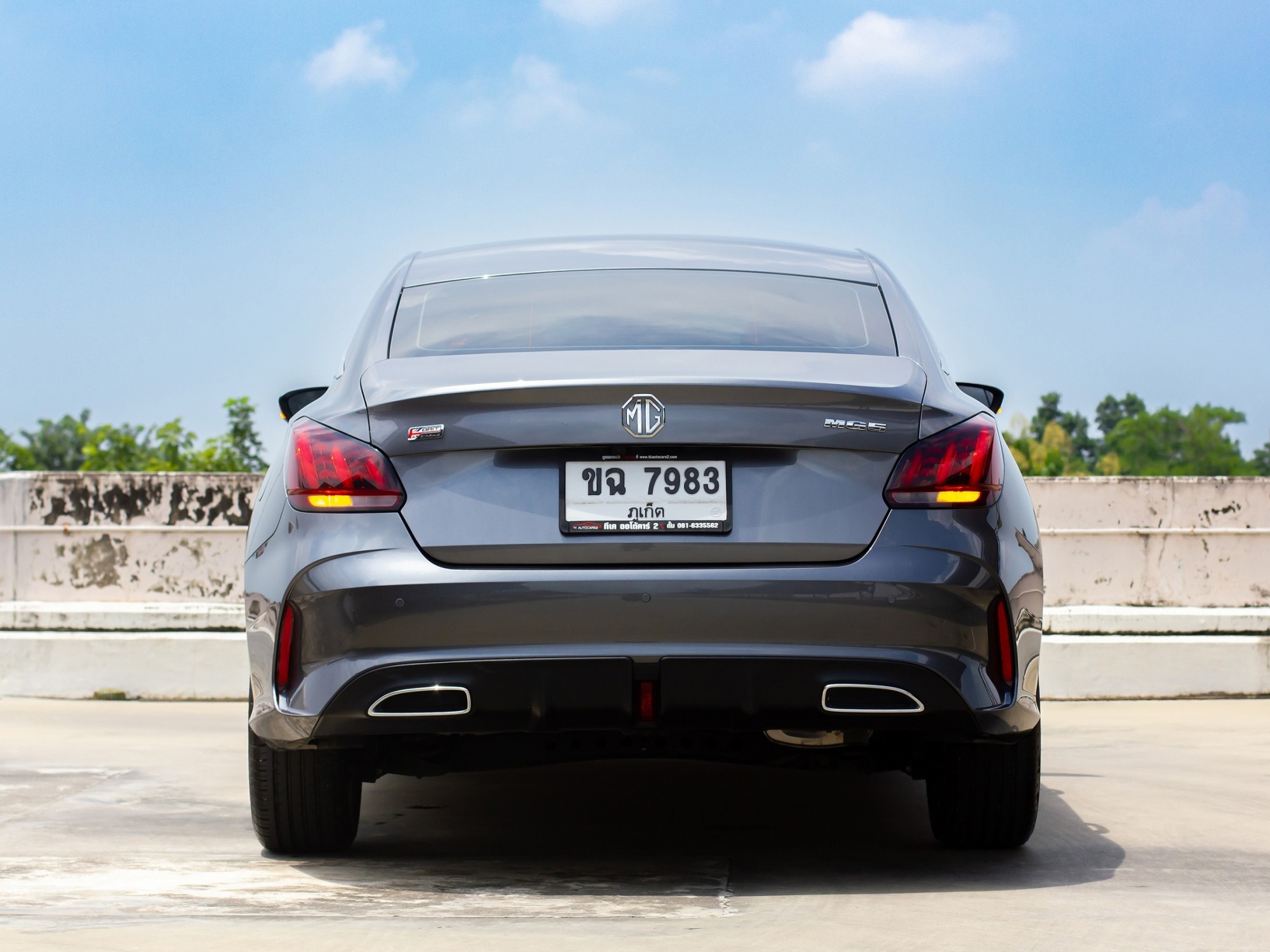 MG5 Sedan 1.5D+ รองท็อป A/T ปี 2022 MG5 ปีใหม่ ไมล์น้อย 18,xxx km. หลังคา Sunroof ไฟฟ้า (รูปที่ 17)