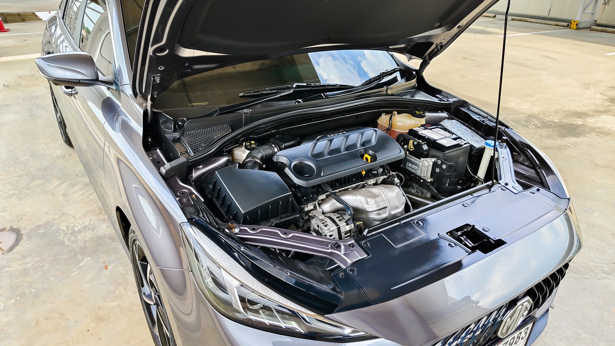 MG5 Sedan 1.5D+ รองท็อป A/T ปี 2022 MG5 ปีใหม่ ไมล์น้อย 18,xxx km. หลังคา Sunroof ไฟฟ้า (รูปที่ 6)