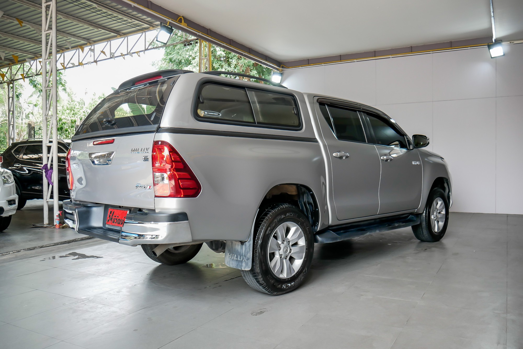 TOYOTA REVO DOUBLECAB 2.4 E PRERUNNER AT ปี 2016 สีเงิน