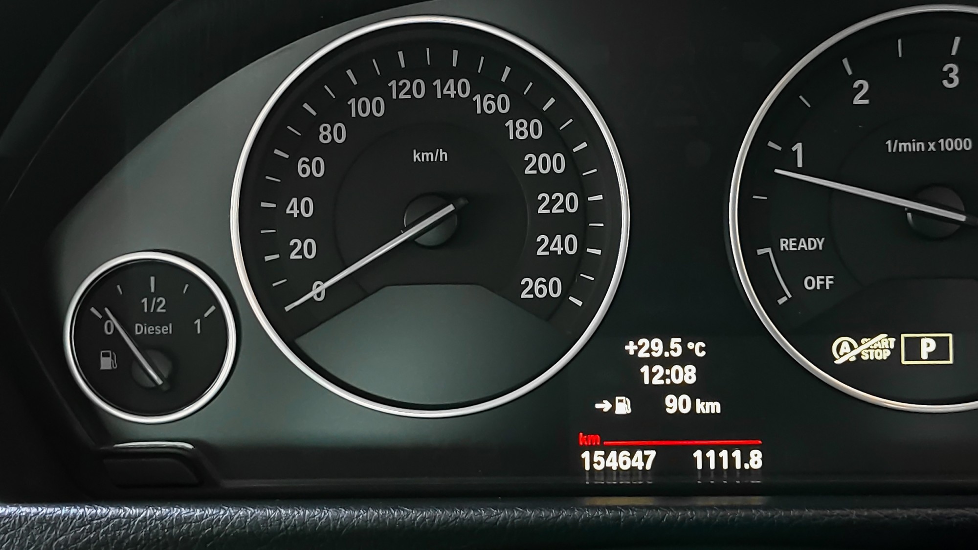 BMW 320D 2.0 Luxury ดีเซล ปี 2012 ไมล์ 150,000 กม. (รูปที่ 5)
