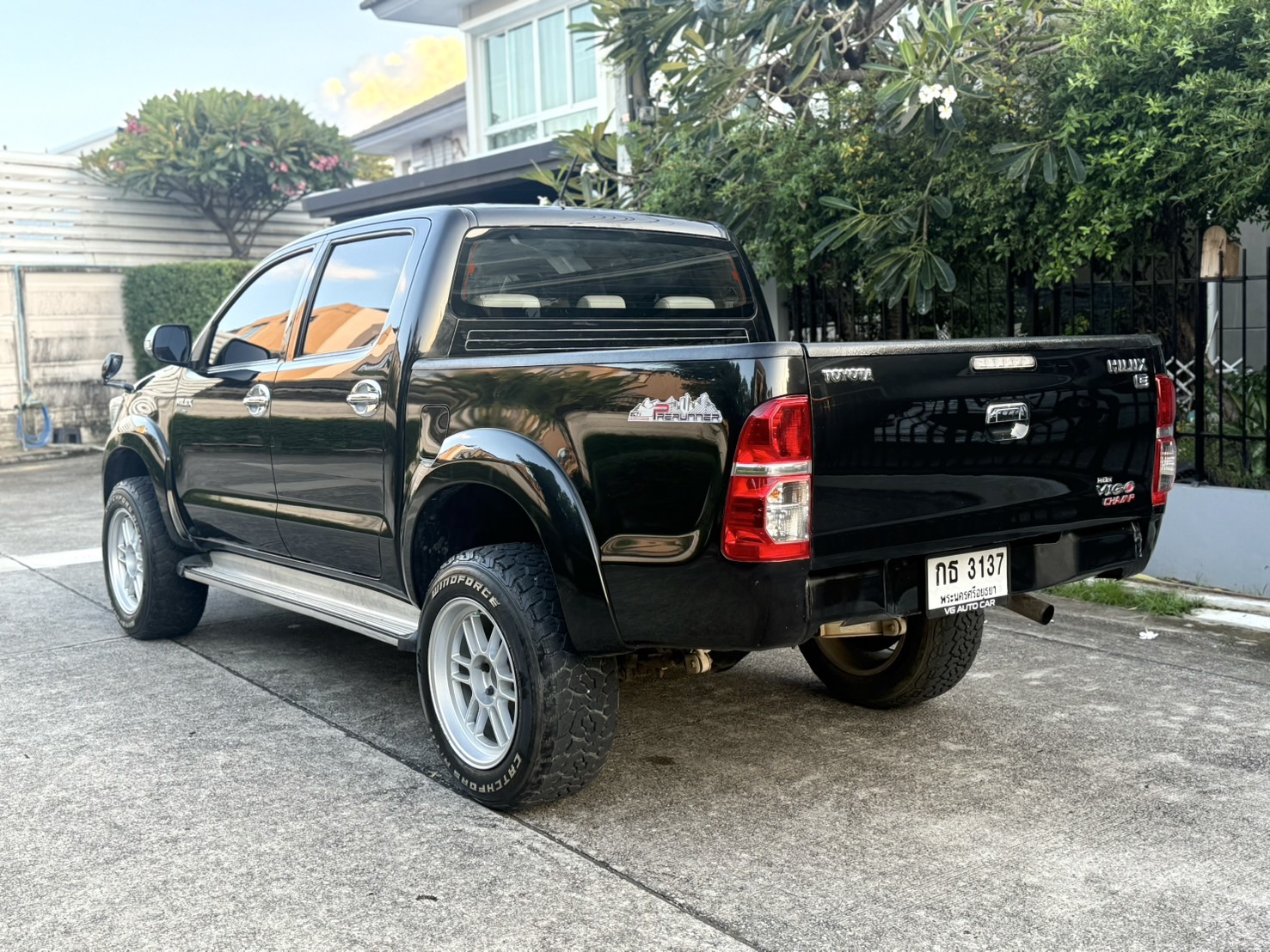 Toyota Hilux Vigo Champ 2.5E Prerunner 4ประตู ปี 2012 : สีดำ : ออโต้ : ดีเซล : ไมล์ 85,xxx km. (รูปที่ 16)