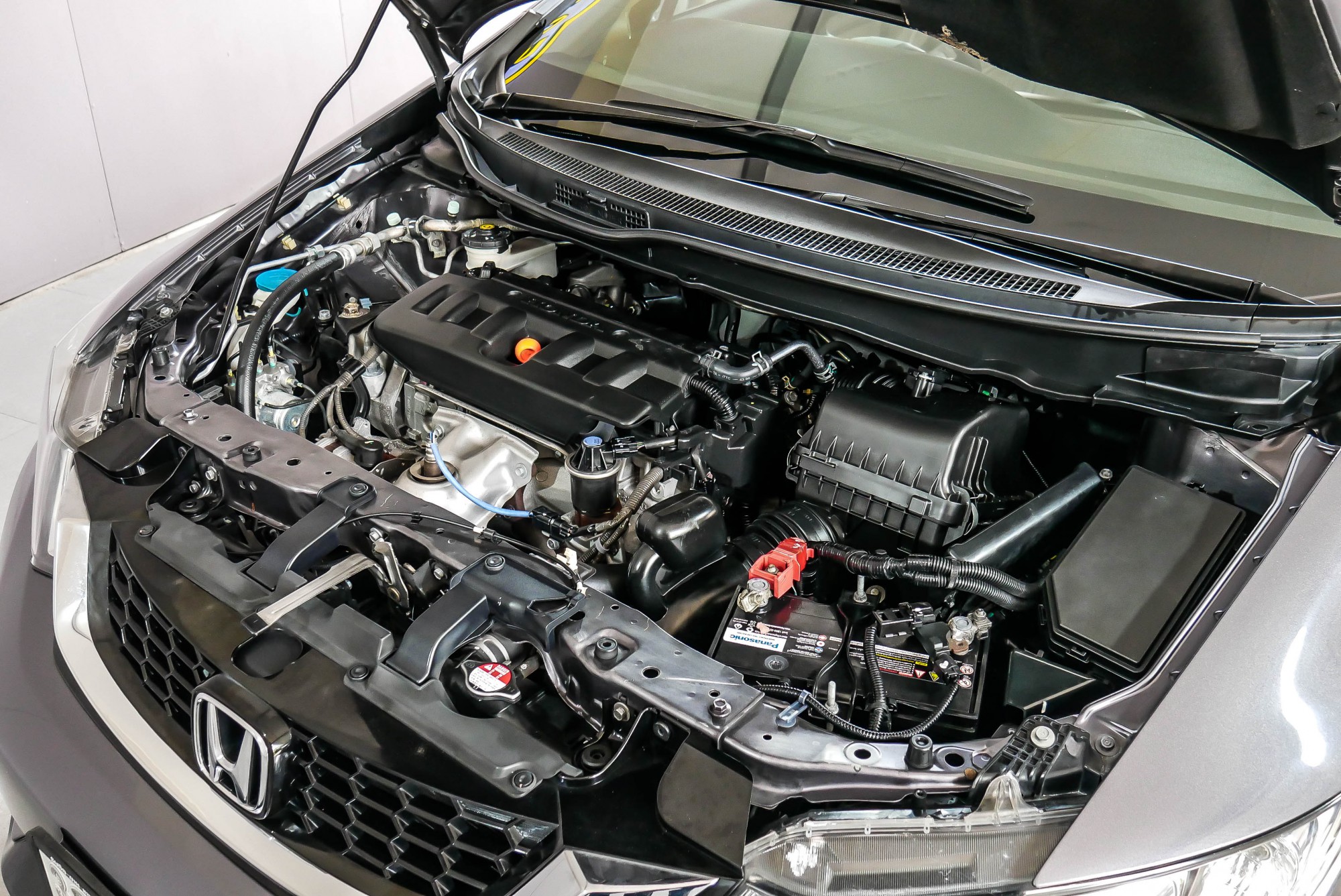 HONDA CIVIC FB 1.8 ES MNC AT  ปี 2014 สีเทา (รูปที่ 6)