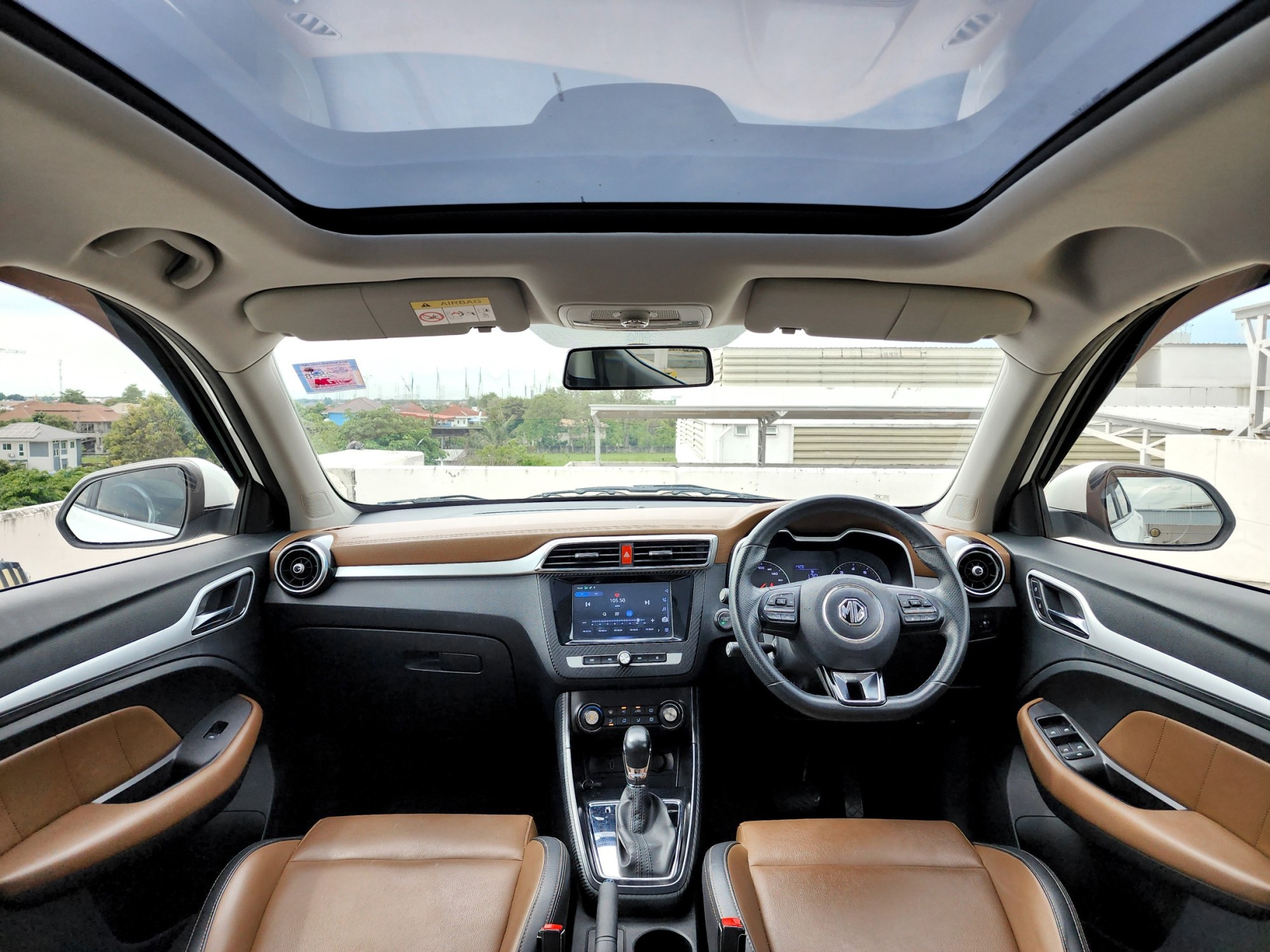 MG ZS 1.5x Sunroof ปี 2019 ไมล์ 76,000 กม. (รูปที่ 2)