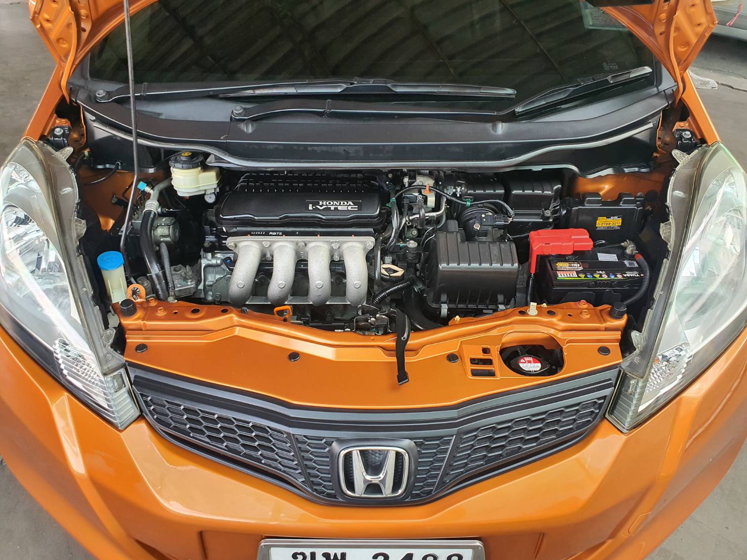 Honda Jazz 1.5V(AS) ปี 2012 สีส้ม มือ1 ไมล์น้อย (รูปที่ 10)