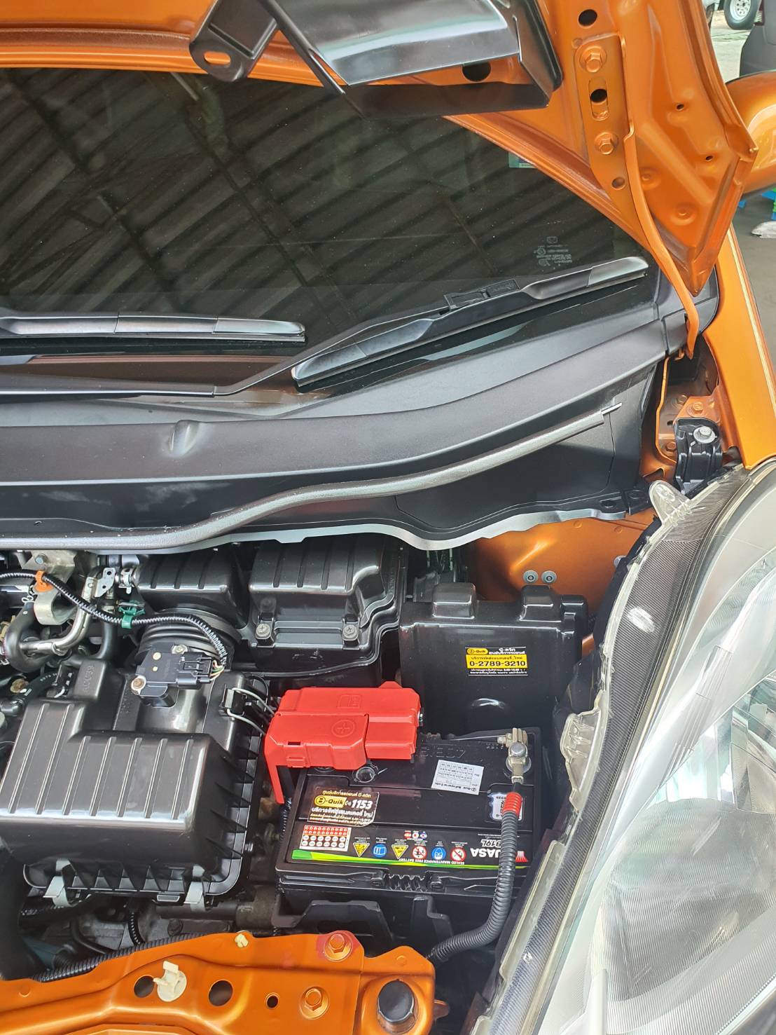 Honda Jazz 1.5V(AS) ปี 2012 สีส้ม มือ1 ไมล์น้อย (รูปที่ 13)