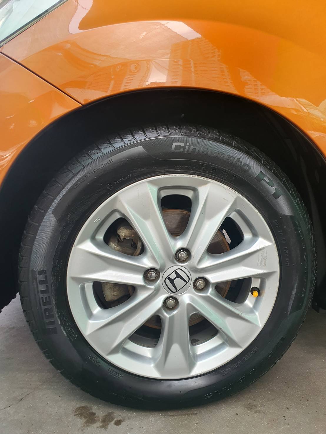 Honda Jazz 1.5V(AS) ปี 2012 สีส้ม มือ1 ไมล์น้อย (รูปที่ 14)