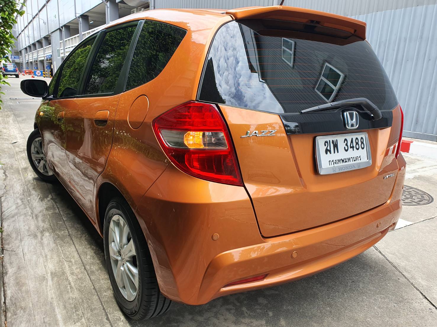 Honda Jazz 1.5V(AS) ปี 2012 สีส้ม มือ1 ไมล์น้อย (รูปที่ 4)