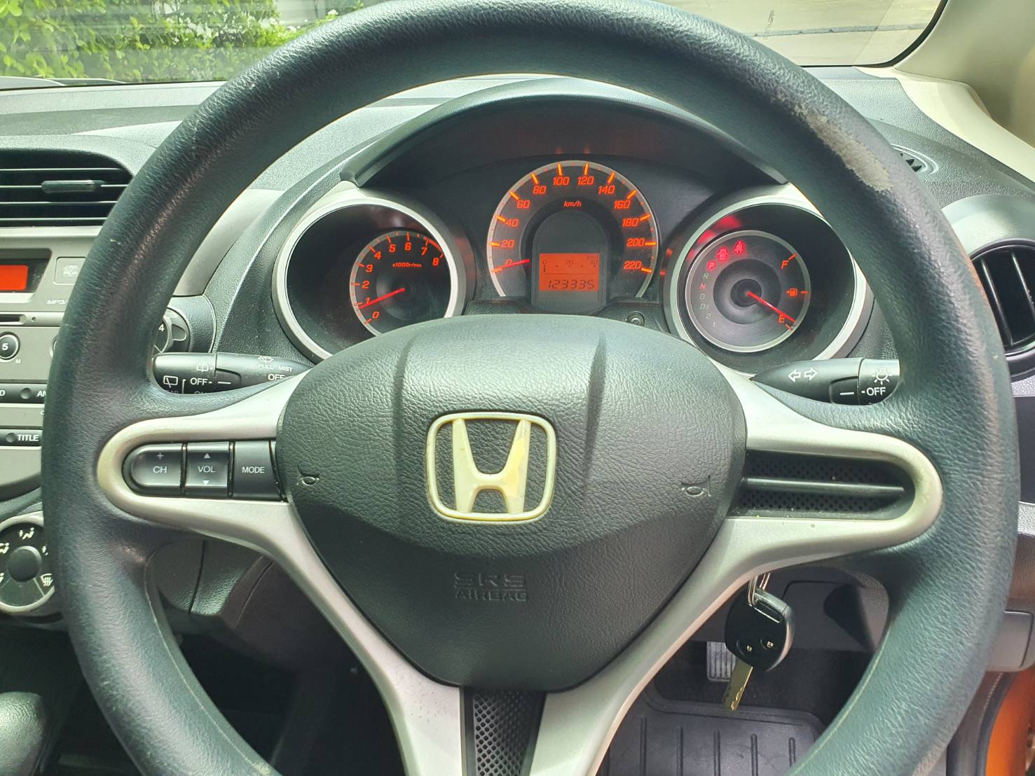 Honda Jazz 1.5V(AS) ปี 2012 สีส้ม มือ1 ไมล์น้อย (รูปที่ 12)