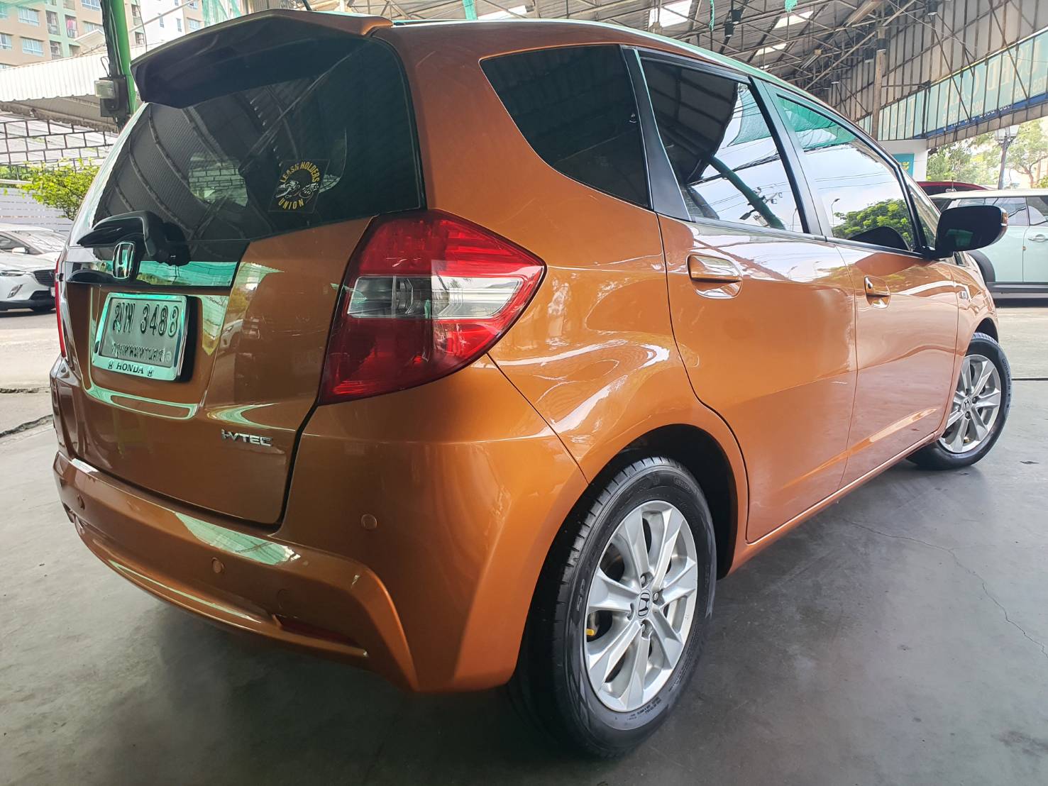 Honda Jazz 1.5V(AS) ปี 2012 สีส้ม มือ1 ไมล์น้อย (รูปที่ 3)