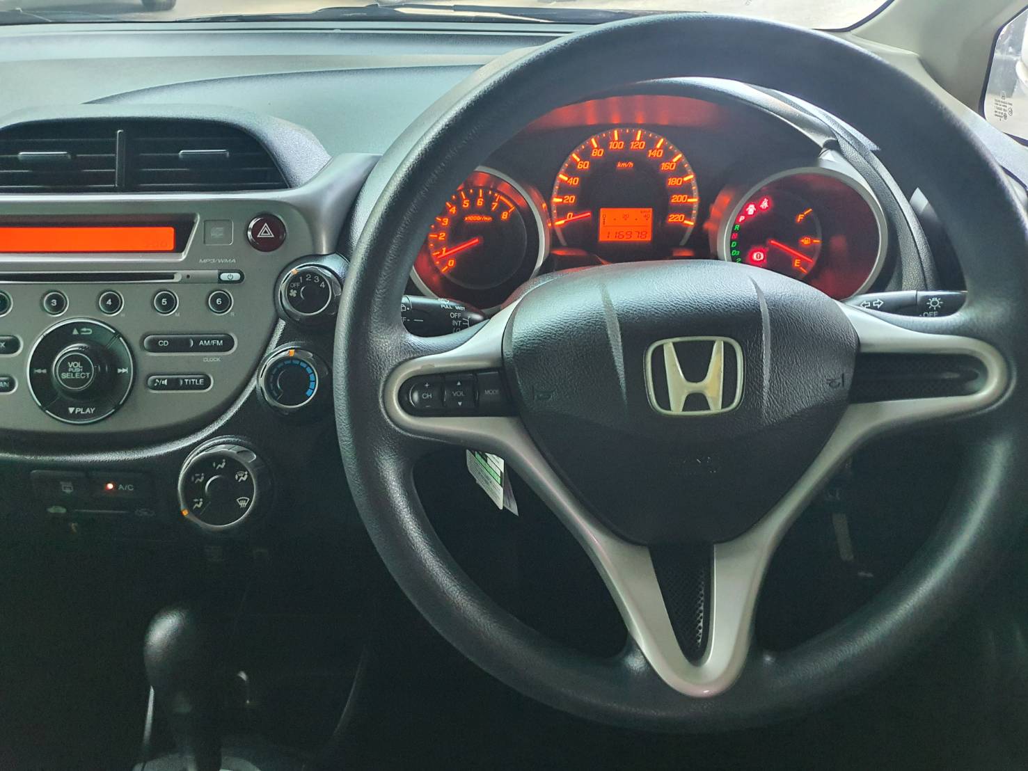 Honda Jazz 1.5V(AS) ปี 2012 สีส้ม มือ1 ไมล์น้อย (รูปที่ 9)