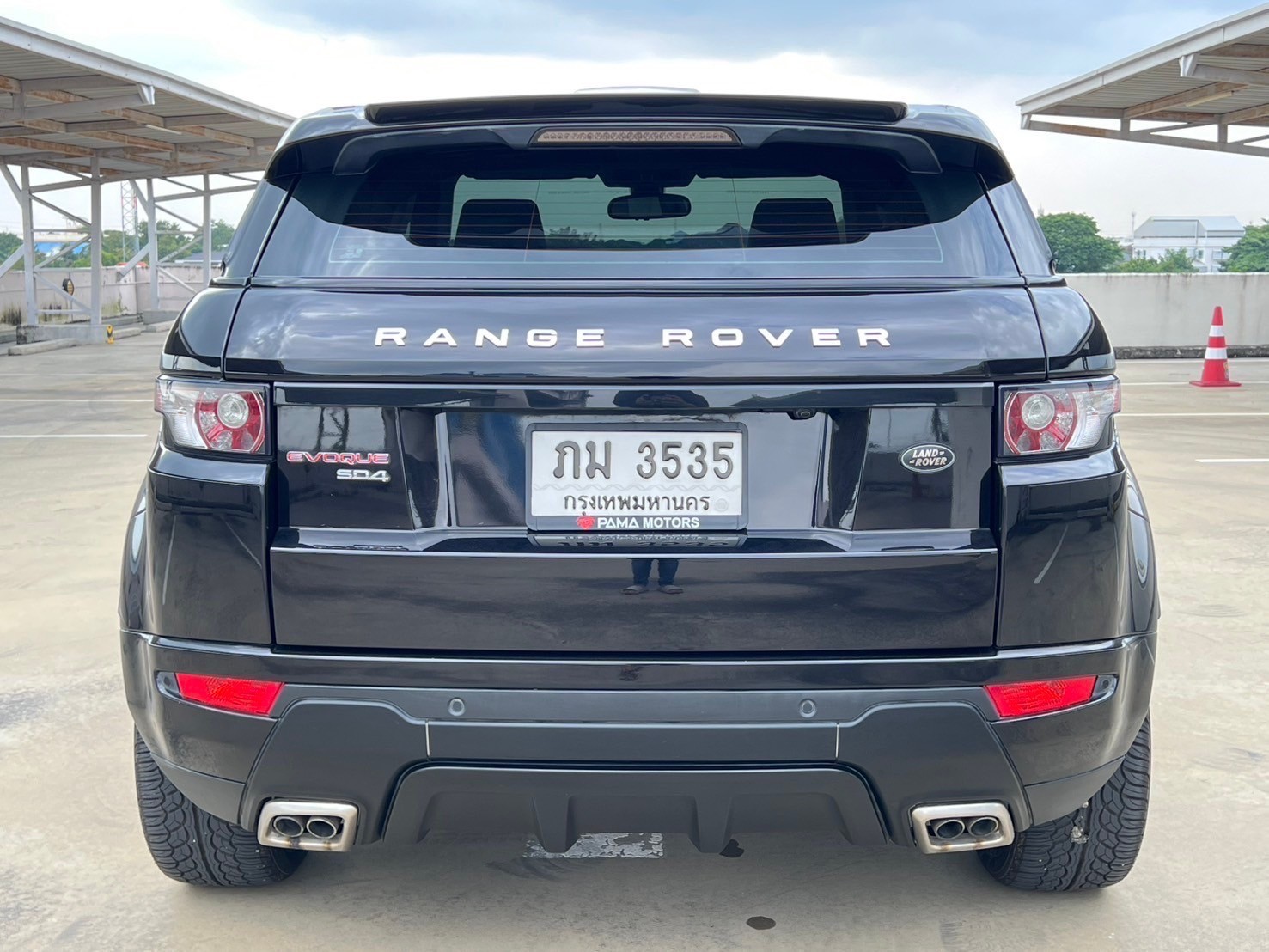 2012 Land Rover Range Rover Evoque สีดำ (รูปที่ 9)